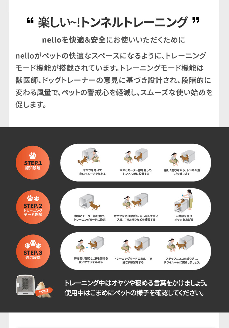 ペットドライルームmobile - nelloブランド公式サイト